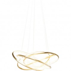 Pendant Lamp Saturn LED Gold Big